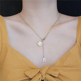 Collier Ours<br> Double Pendentif
