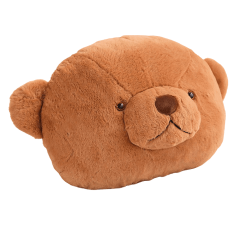 coussin tete ours