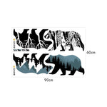 Stickers Ours<br> Muraux Montagne