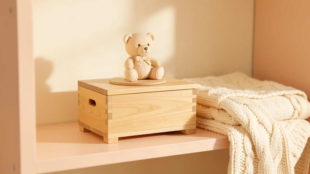 Boîte à musique bébé : comment bien la choisir selon l'âge et la matière