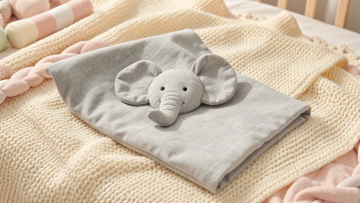 Doudou éléphant : comment bien le choisir pour bébé