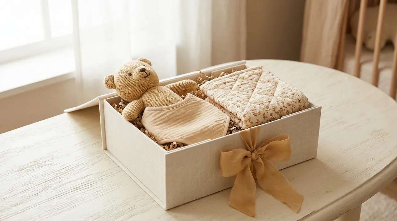 Coffret cadeau de naissance : nos choix à petit budget