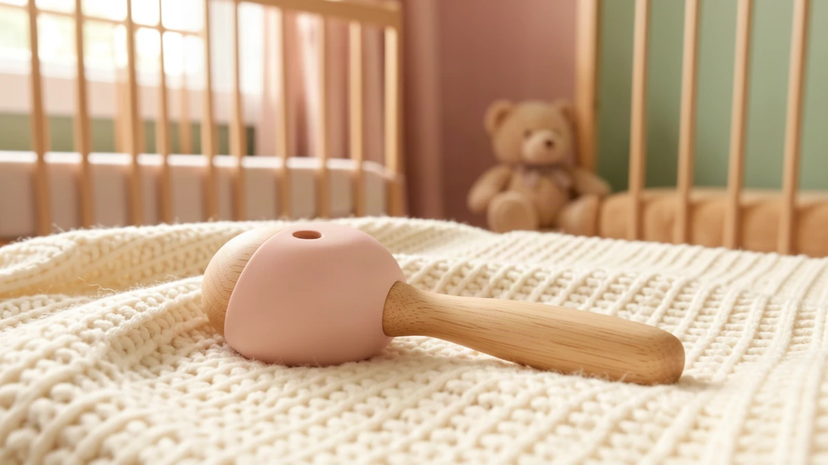 Hochet bébé : comment bien le choisir selon l'âge et la matière