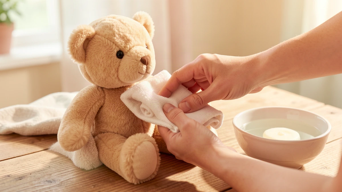 Comment nettoyer un doudou sans machine à laver