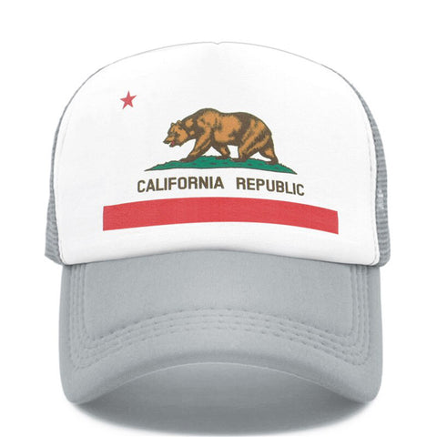 casquette california ours grise
