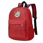 sac a dos ours rouge