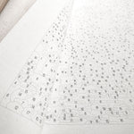 Tableau Ourson<br>Blanc 40x50 cm