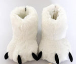 chausson pattes d'ours blanc