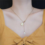 Collier Ours<br> Double Pendentif