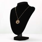 Collier Ours<br> Pendentif Empreinte ours