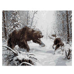 peinture d'ours