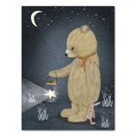 Toile ourson 60x90cm - ours