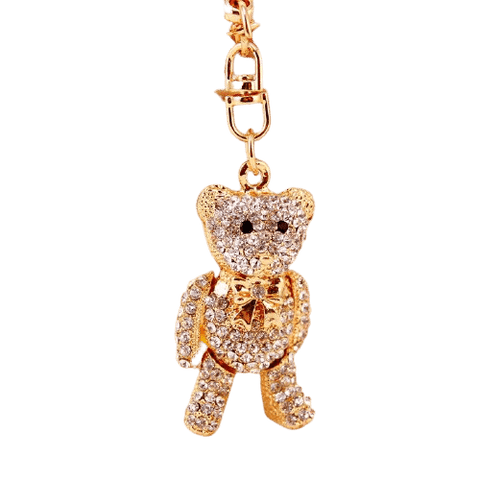 Porte-clés ours beurre en peluche pour sac à dos, accessoires pendentif,  fermoir ster corrigé, enlèvement