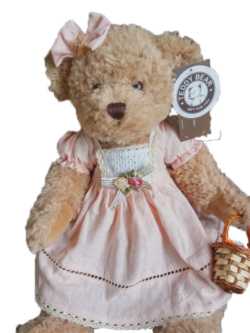 Peluche Ours Ancien 45cm Adopte un Ours