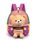 Sac a dos ours en peluche<br> Sunny rose