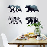 stickers muraux ours