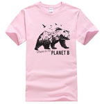t-shirt  ours  rose planet b